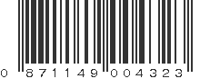 UPC 871149004323