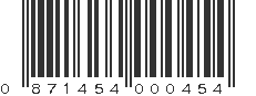 UPC 871454000454