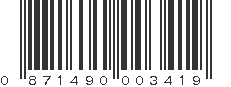 UPC 871490003419