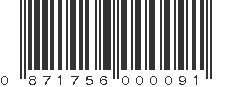 UPC 871756000091