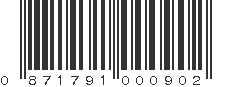 UPC 871791000902