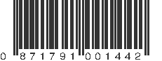 UPC 871791001442