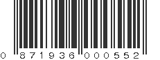 UPC 871936000552