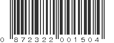 UPC 872322001504