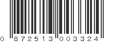 UPC 872513003324