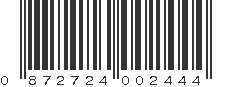 UPC 872724002444