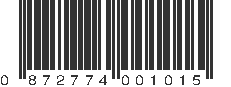 UPC 872774001015