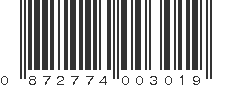 UPC 872774003019