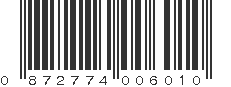 UPC 872774006010