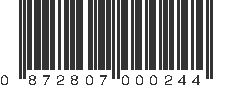 UPC 872807000244