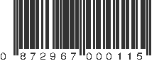 UPC 872967000115