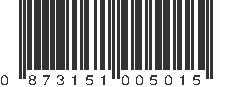 UPC 873151005015