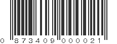 UPC 873409000021