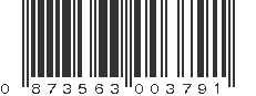 UPC 873563003791