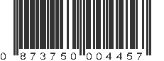 UPC 873750004457