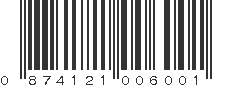 UPC 874121006001