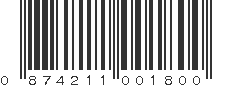 UPC 874211001800