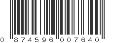 UPC 874596007640