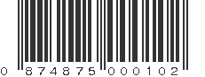 UPC 874875000102