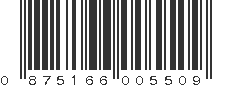 UPC 875166005509