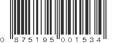 UPC 875195001534