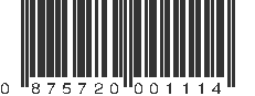 UPC 875720001114