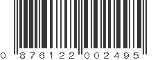 UPC 876122002495