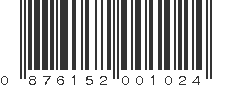 UPC 876152001024