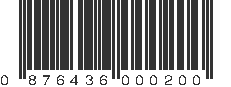 UPC 876436000200