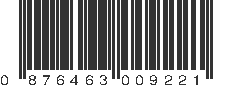 UPC 876463009221