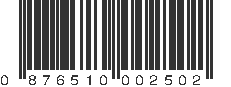 UPC 876510002502