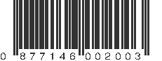 UPC 877146002003