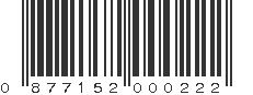 UPC 877152000222