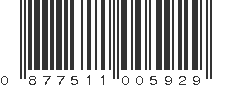 UPC 877511005929