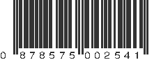 UPC 878575002541