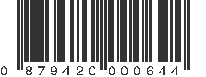 UPC 879420000644