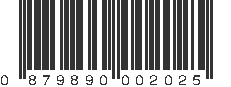 UPC 879890002025