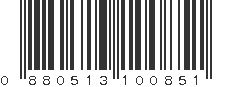 UPC 880513100851