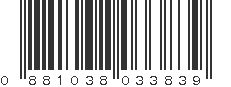 UPC 881038033839