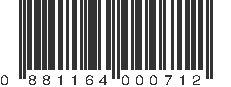 UPC 881164000712