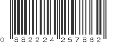 UPC 882224257862