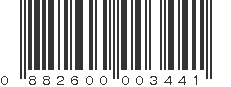 UPC 882600003441