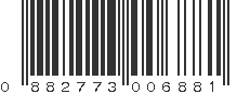 UPC 882773006881