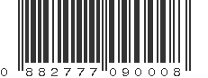 UPC 882777090008