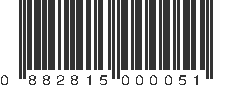 UPC 882815000051