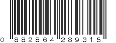 UPC 882864289315