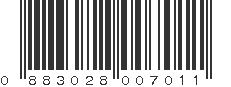 UPC 883028007011