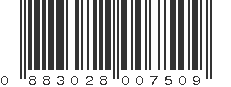 UPC 883028007509