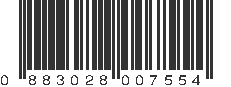 UPC 883028007554