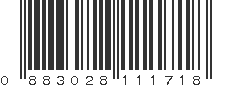 UPC 883028111718